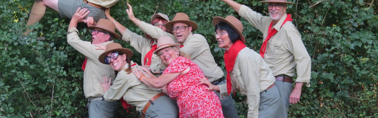 Toneelvereniging Clingclaer! speelt 'Een addertje onder het gras'
