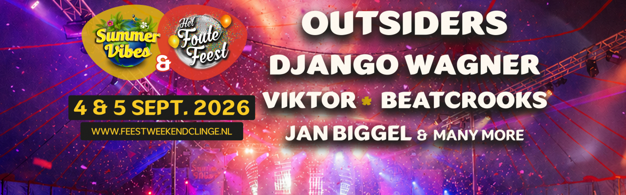 Feestweekend Clinge: Summervibes en Het Foute Feest