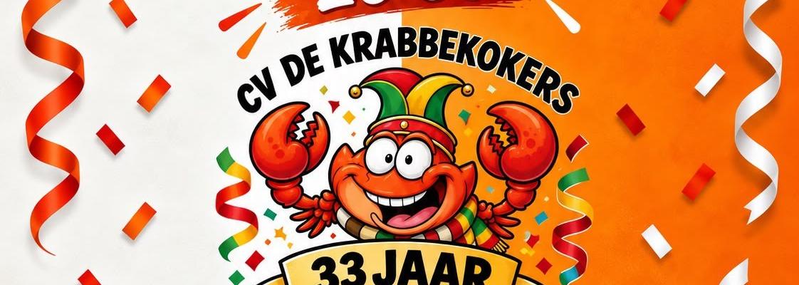 CV De Krabbekokers 33 jaar