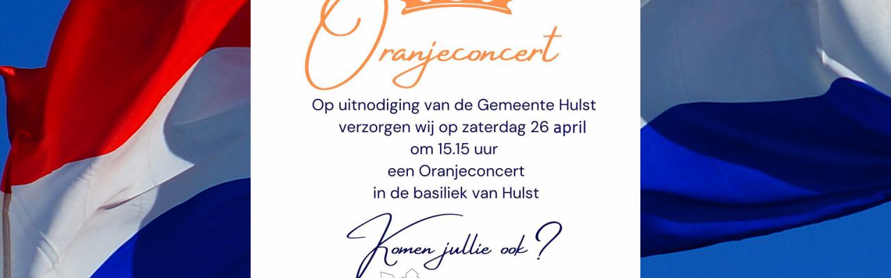 Oranjeconcert Harmonie Hulst