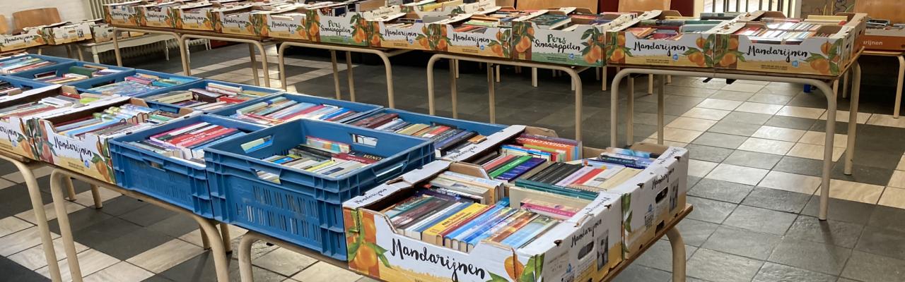 Grote tweedehands boekenmarkt in Hulst