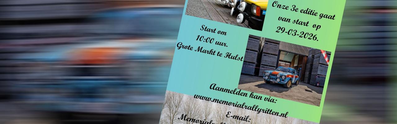 Memorial Rally Rit 2026