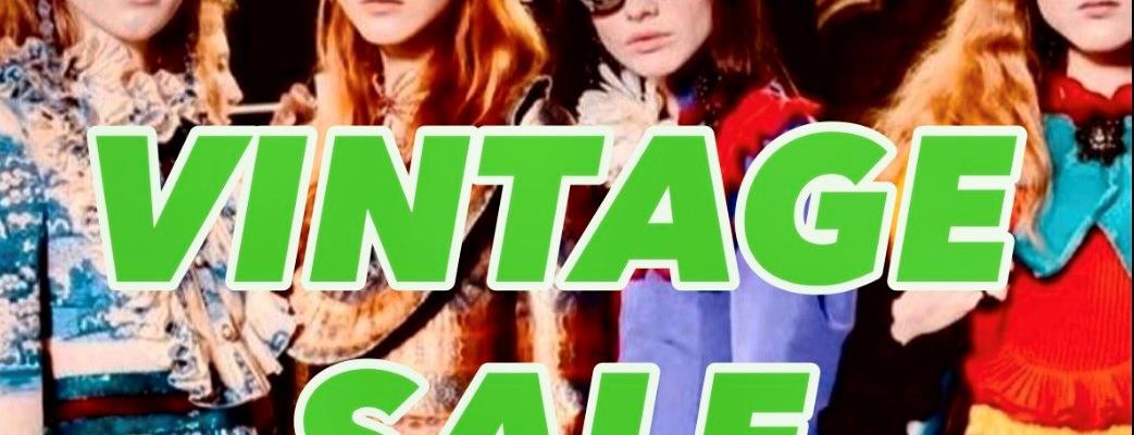 Vintage sale