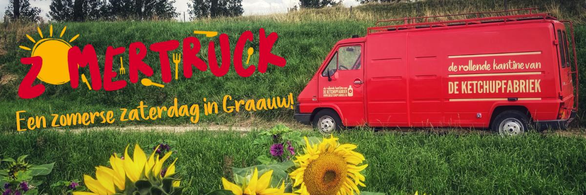 Zomertruck. Een zomerse zaterdag in Graauw.