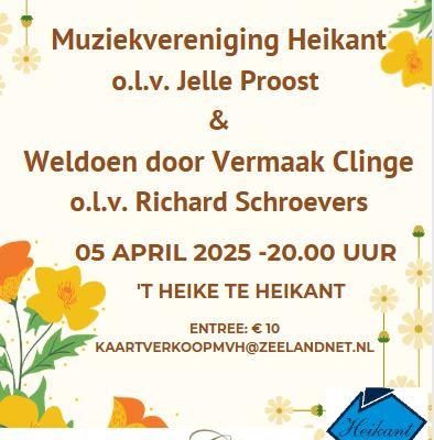 Lenteconcert Muziekvereniging Heikant