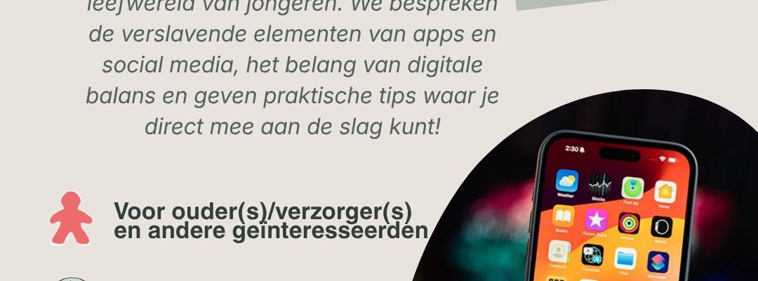 Informatieavond schermgebruik Zorgboerderij BB 27 oktober