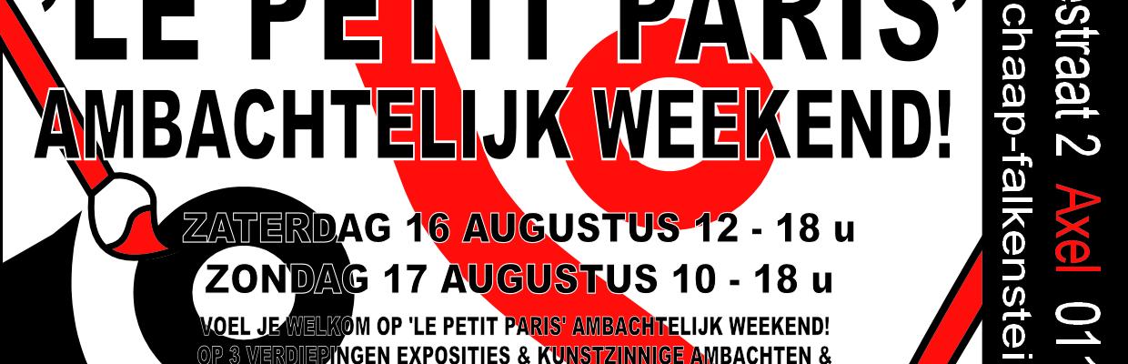 Ambachtelijk weekend bij Petit Paris