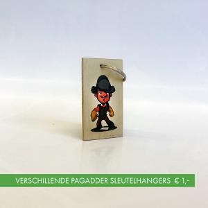 fotoalbum/pagadder-sleutelhanger