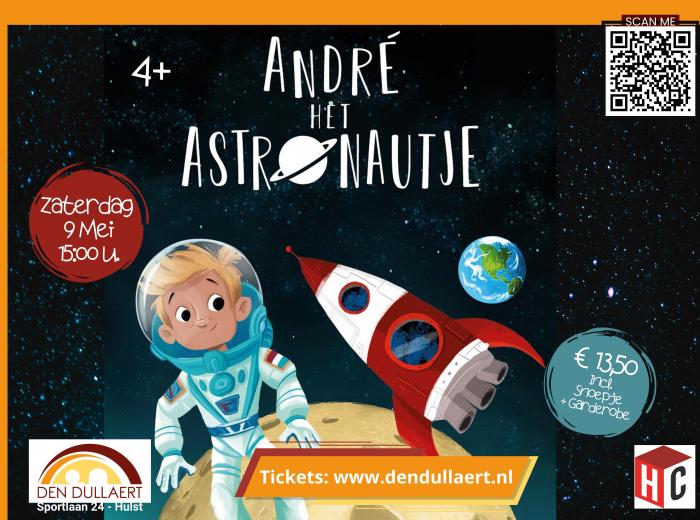 André het astronautje