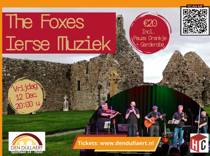 Ierse klanken in Den Dullaert – The Foxes live