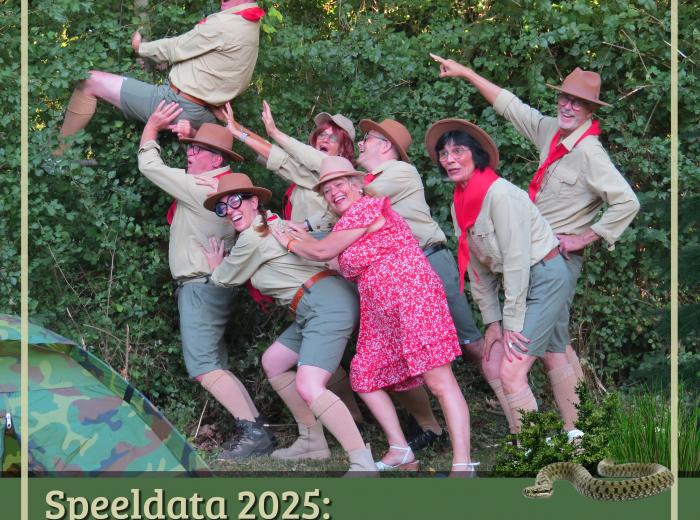 Toneelvereniging Clingclaer! speelt 'Een addertje onder het gras'