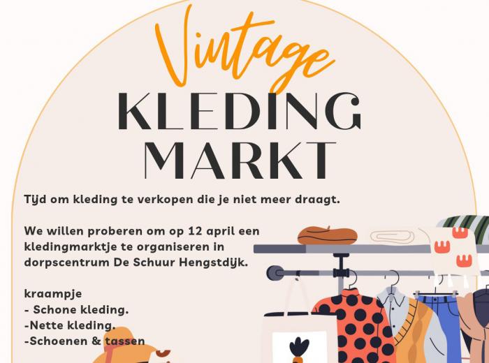 Vintage kleding markt