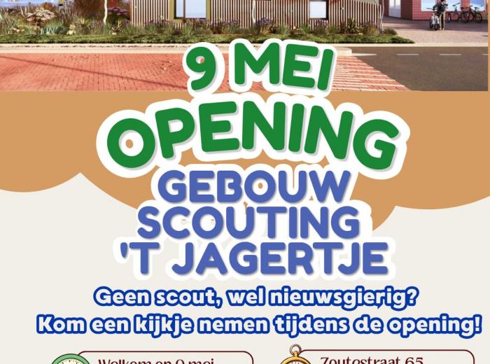 Opening gebouw Scouting 't Jagertje