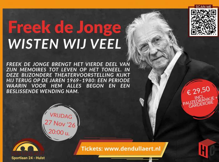 Freek de Jonge - Wisten wij veel