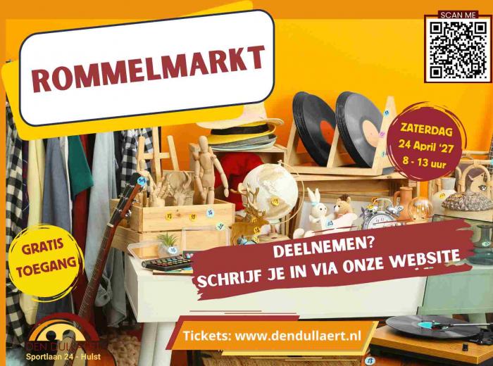 Rommelmarkt Den Dullaert april 2027
