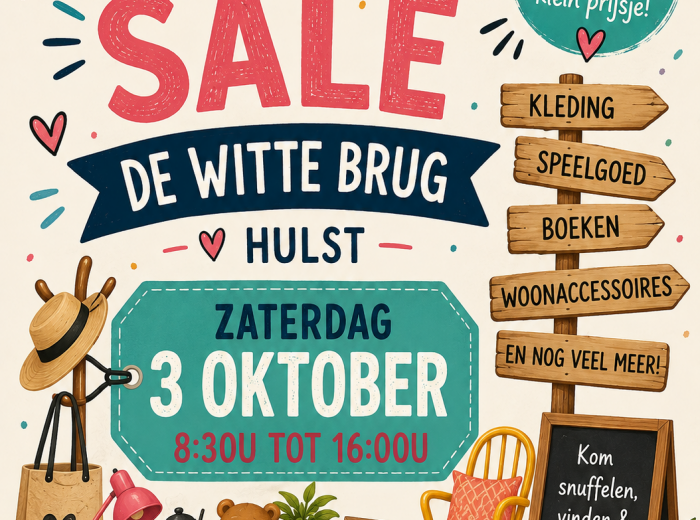 GARAGESALE DE WITTE BRUG
