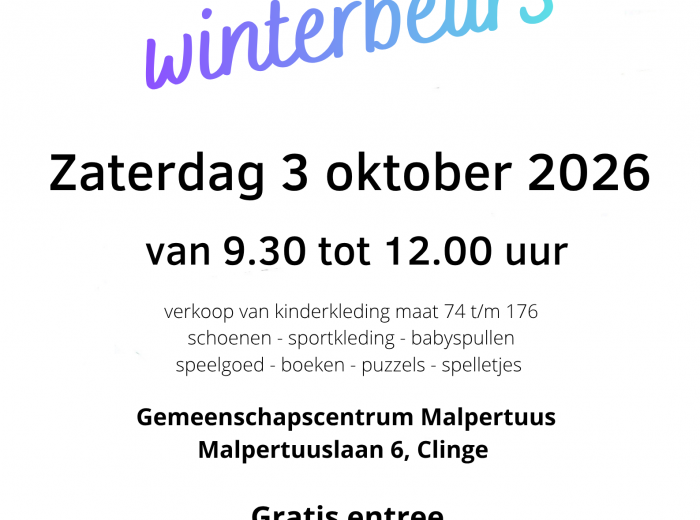 Tweedehands kinderkleding en speelgoedbeurs Clinge