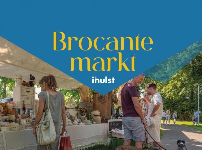 Brocantemarkt in het Park van Hulst