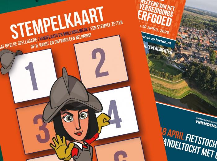 18 + 19 april: Weekend van het Verdedigingserfgoed 2026