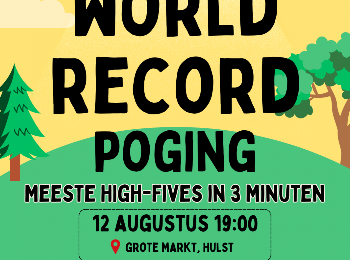 Recordpoging - Jeugdvakantiewerk Hulst