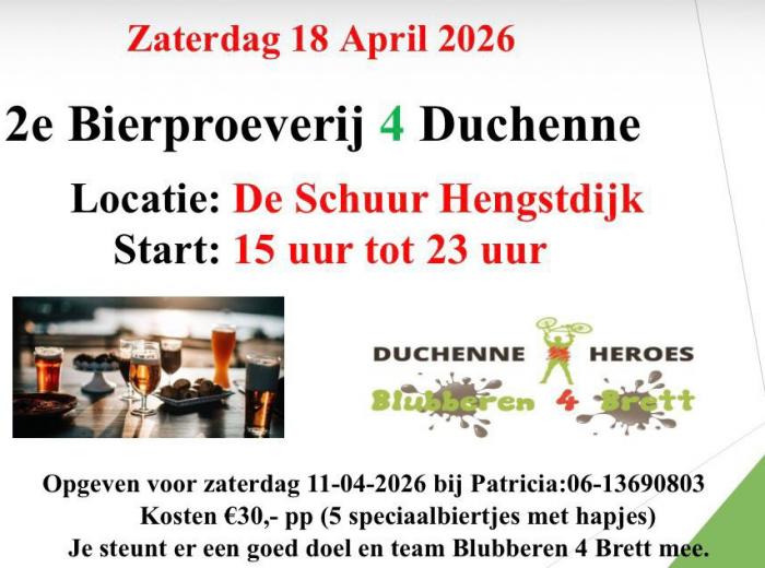 2e bierproeverij 4 Duchenne