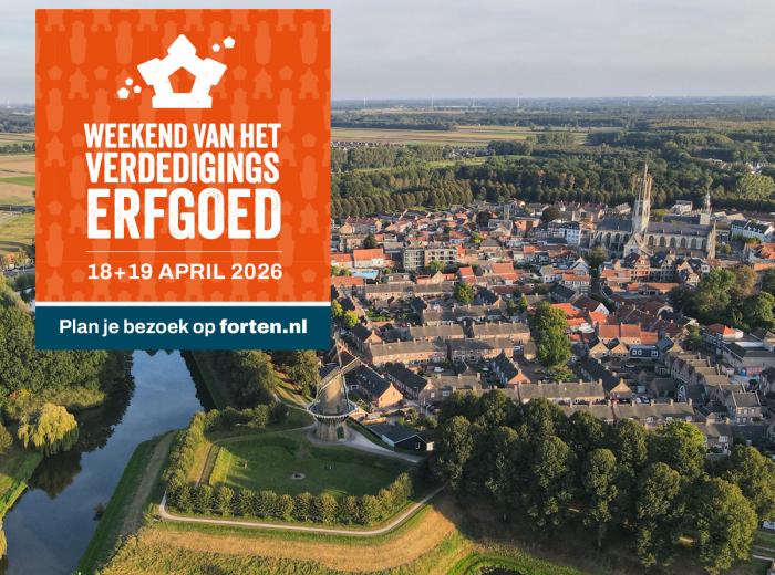 18 + 19 april: Weekend van het Verdedigingserfgoed 2026