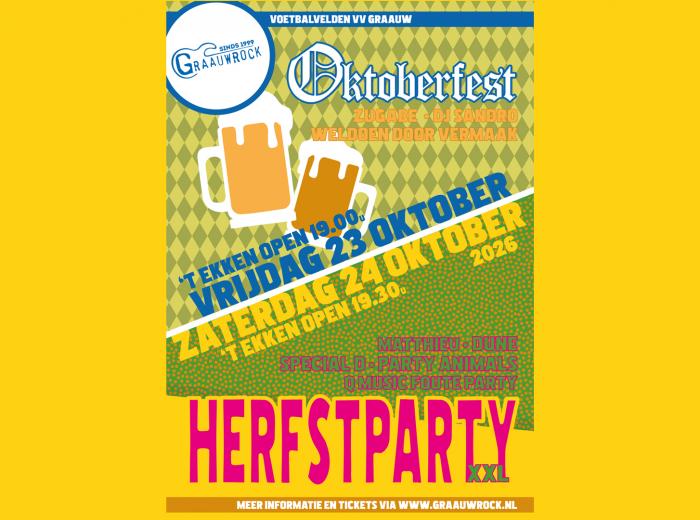 Oktoberfest & HerfstpartyXXL