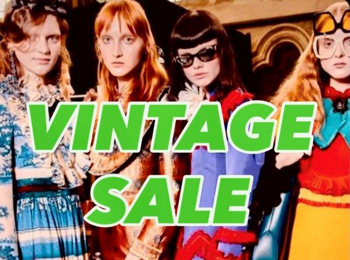 Vintage sale