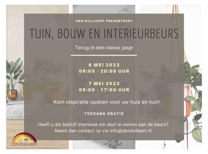 Tuin, bouw en interieur beurs