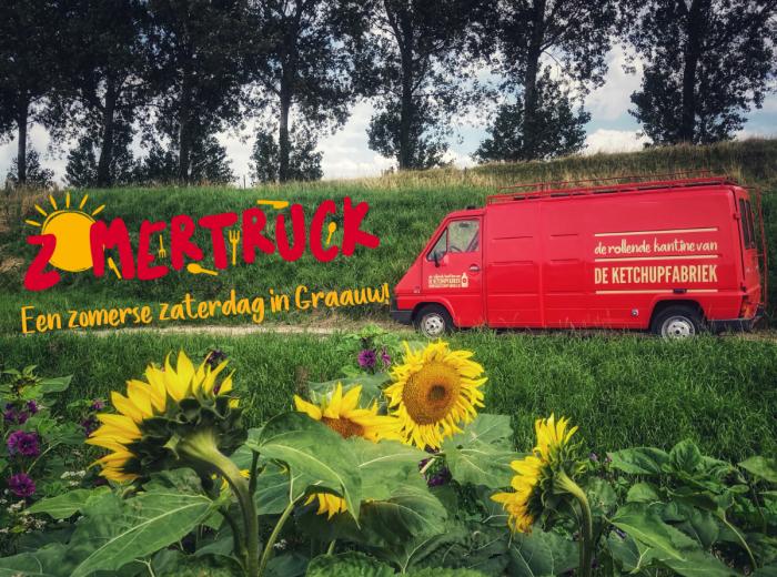 Zomertruck. Een zomerse zaterdag in Graauw.