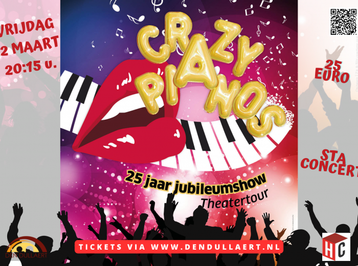 Crazy Piano's staconcert