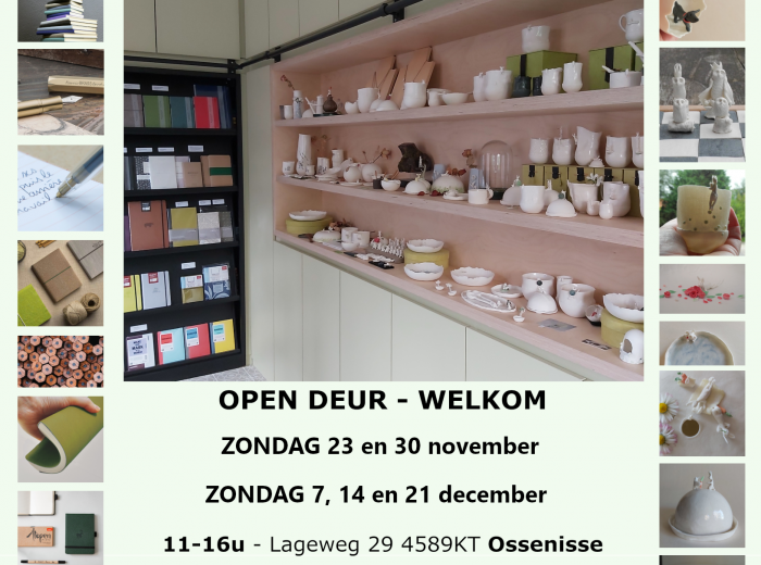 Zondagen bij Galerie Annemiek Hamelink Porselein 