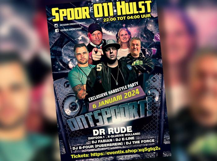 Ontspoort! Hardstyle feestje!