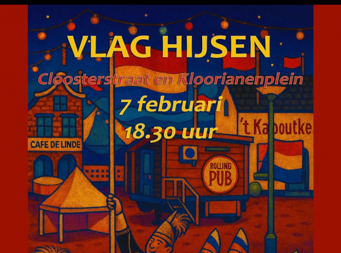 Vlag hijsen - Kloorianen