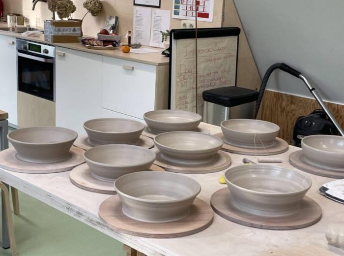 Themaworkshop Keramiek: platte vormen
