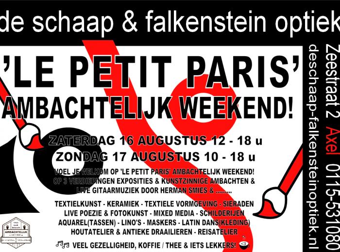 Ambachtelijk weekend bij Petit Paris