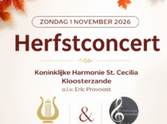 Herfstconcert St. Cecilia Kloosterzande
