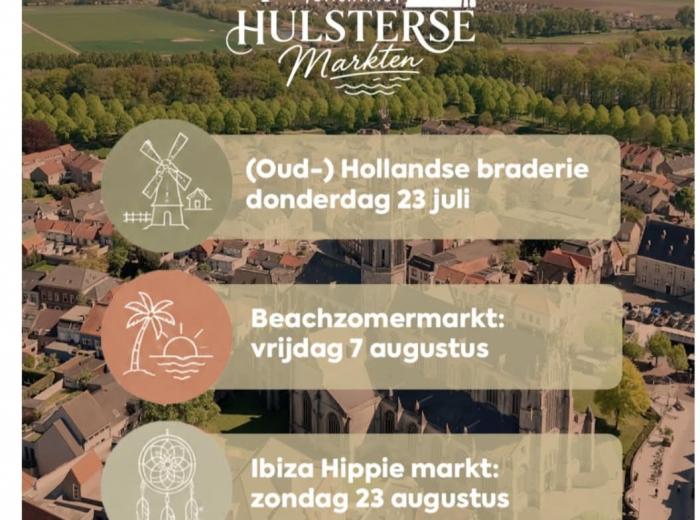 Hulsterse markten Hollandse Braderie 23 juli