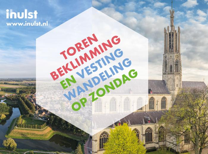Torenbeklimming en Vestingwandeling op zondag